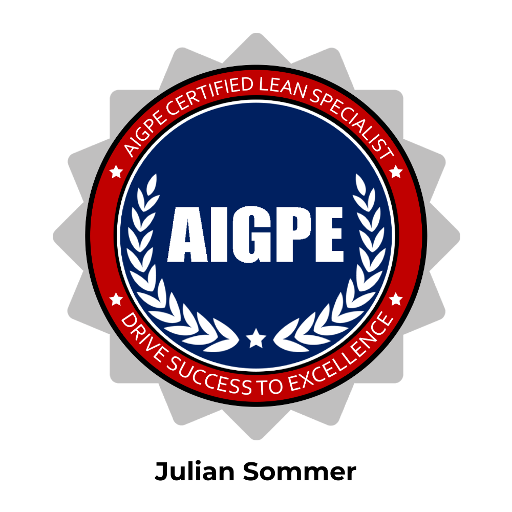 Lean Six Sigma Badge